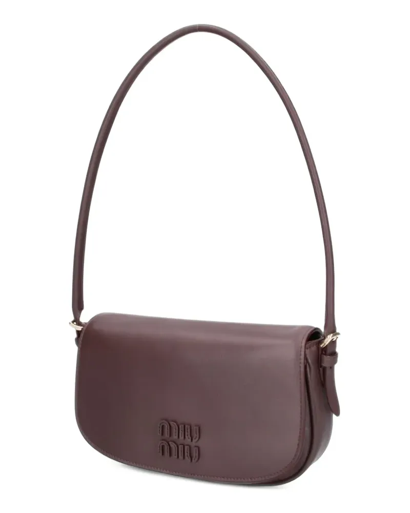 Miu Miu leather pouch - Braun Braun