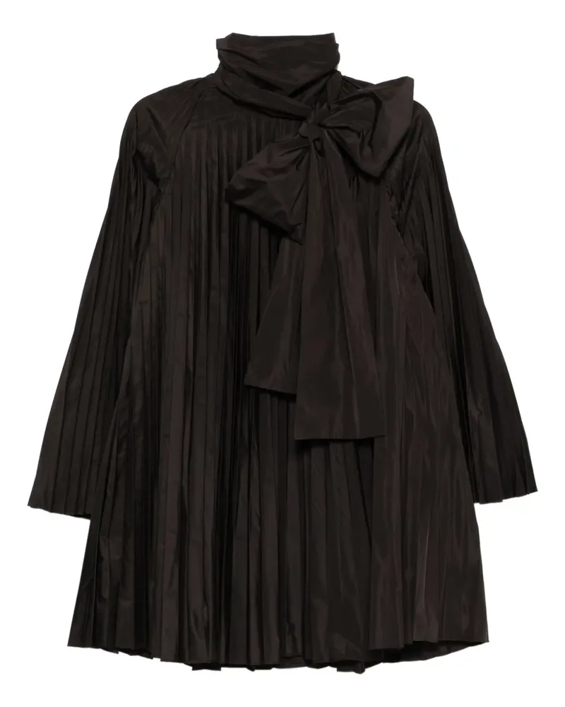 P.A.R.O.S.H. P.A.R.O H. Kleid mit Schleife - Braun Braun