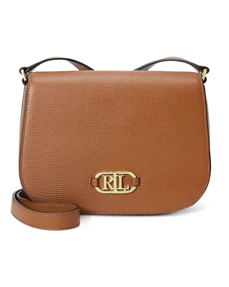 Ralph Lauren Schultertasche mit Logo - Braun Braun