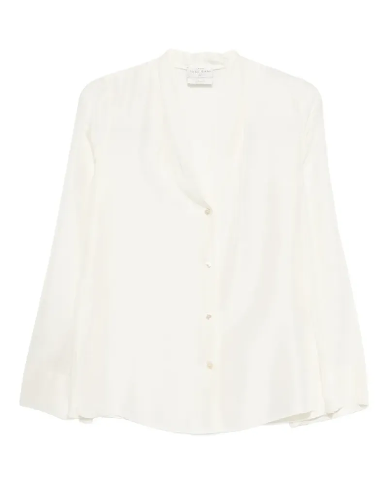 forte_forte Bluse mit Knöpfen - Nude Nude