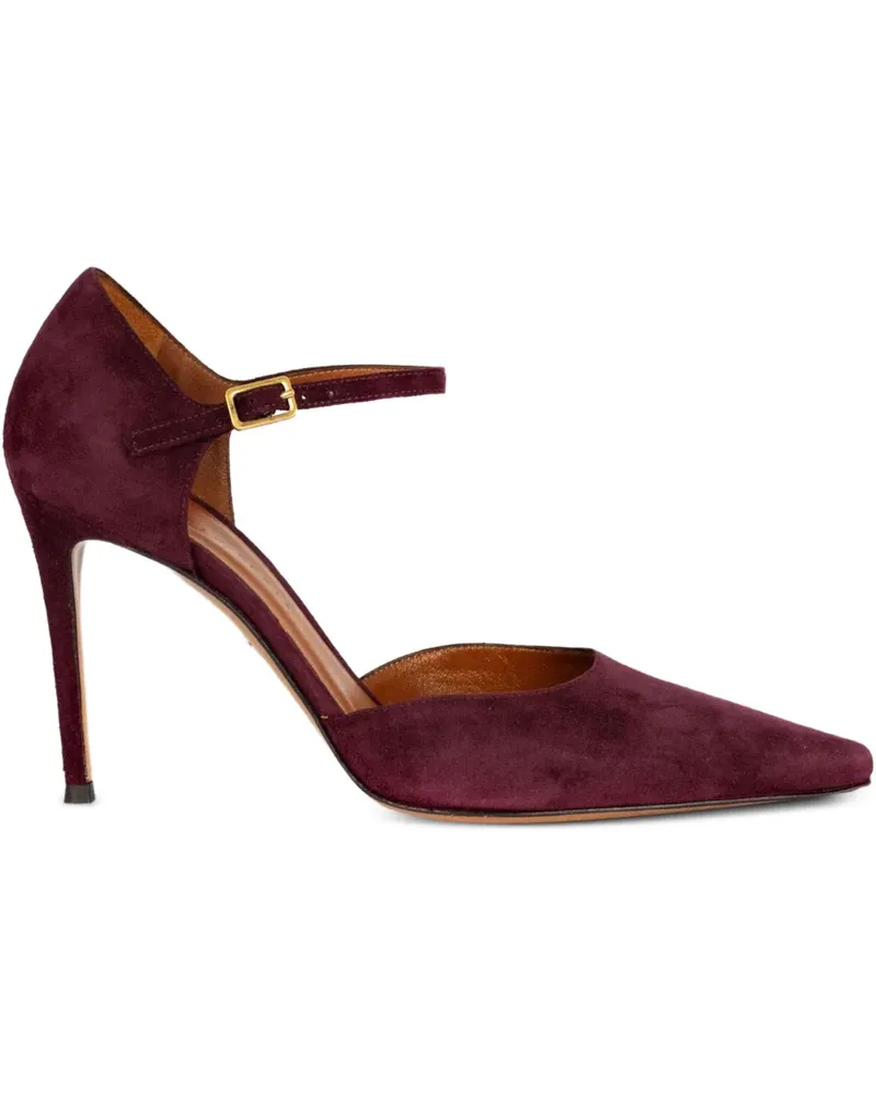 FESTA Milano Donella Pumps aus Wildleder 70mm - Rot Rot