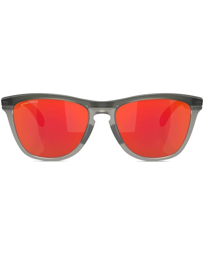Oakley Eckige Frogskins Sonnenbrille - Grau Grau