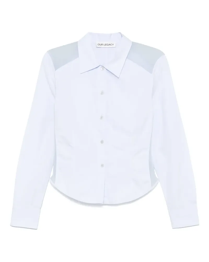 Our Legacy Cincher Hemd - Blau Blau