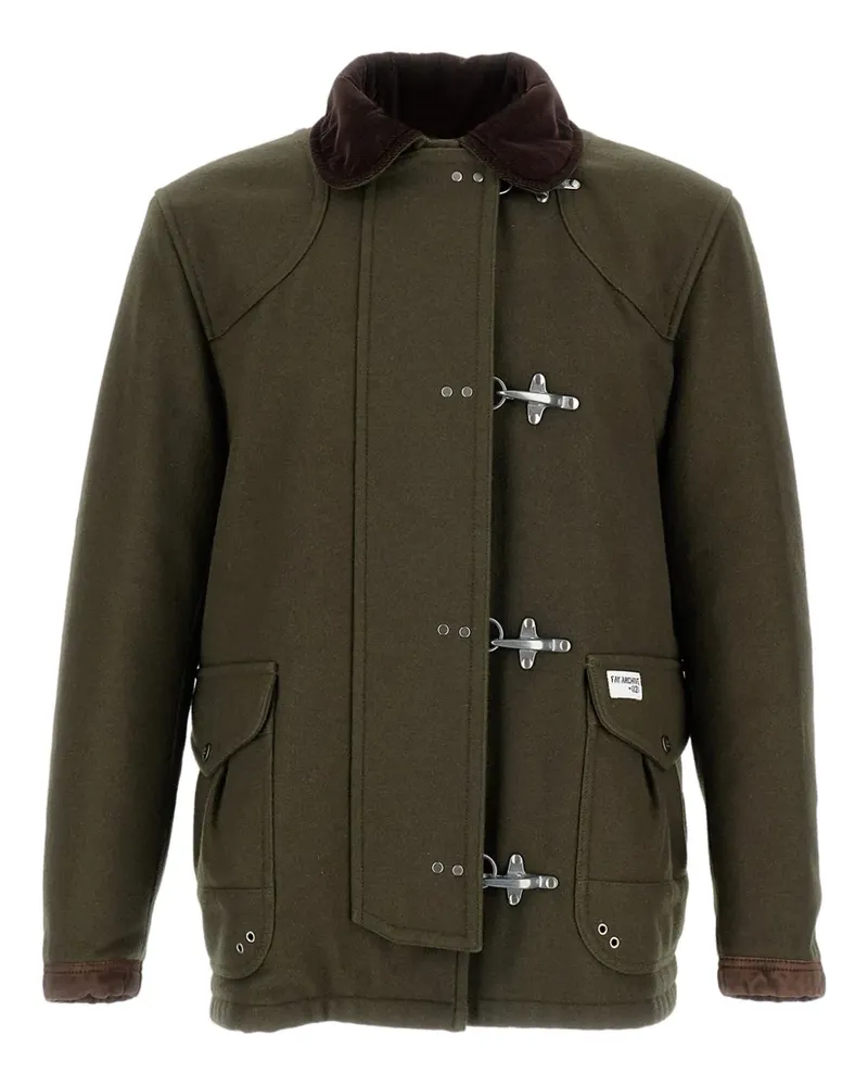 Fay Parka mit aufgesetzter Tasche - Grün Grün