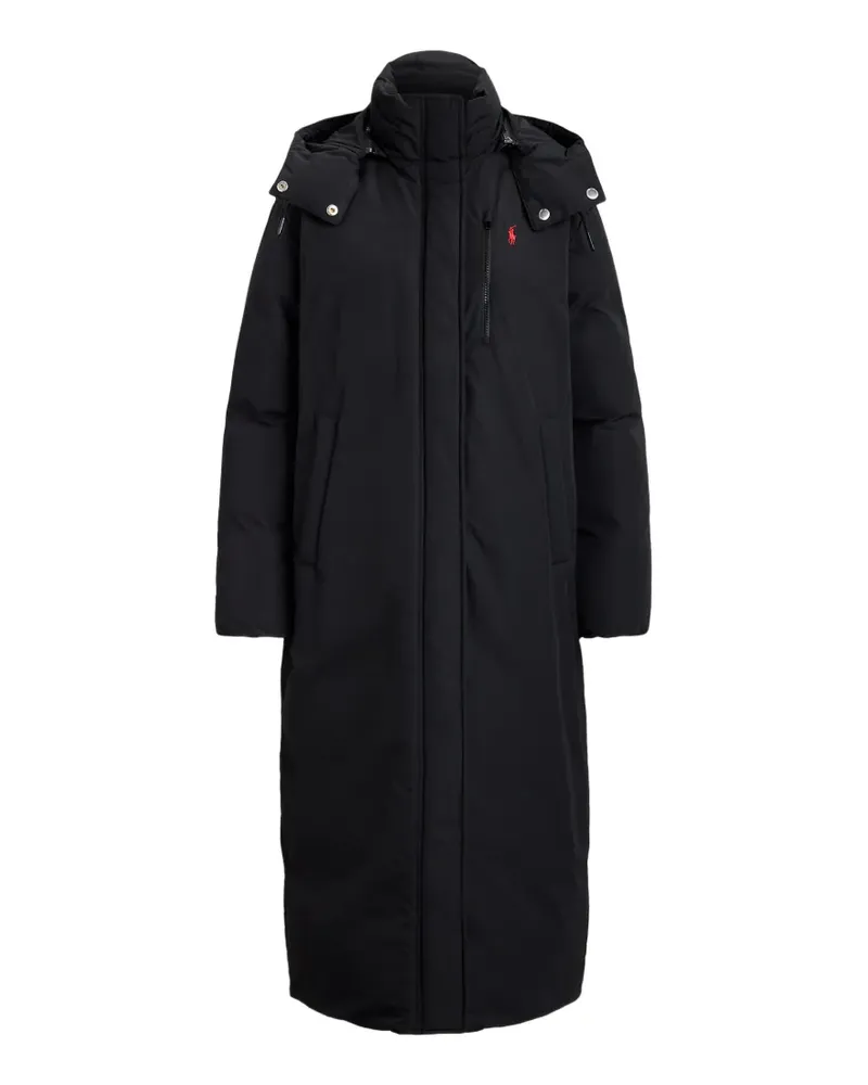 Ralph Lauren Mittelschwerer Daunenmantel - Schwarz Schwarz