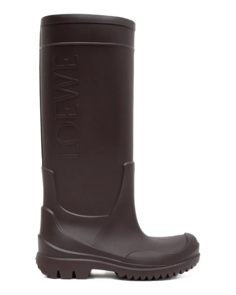 Loewe Storm Stiefel mit Logo-Prägung - Braun Braun