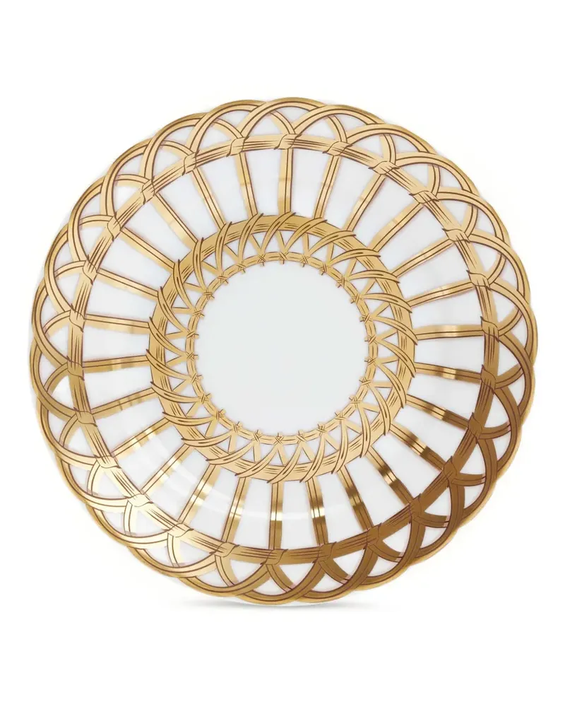 Pinto Paris Vannerie Brotteller (15cm) - Weiß Weiß