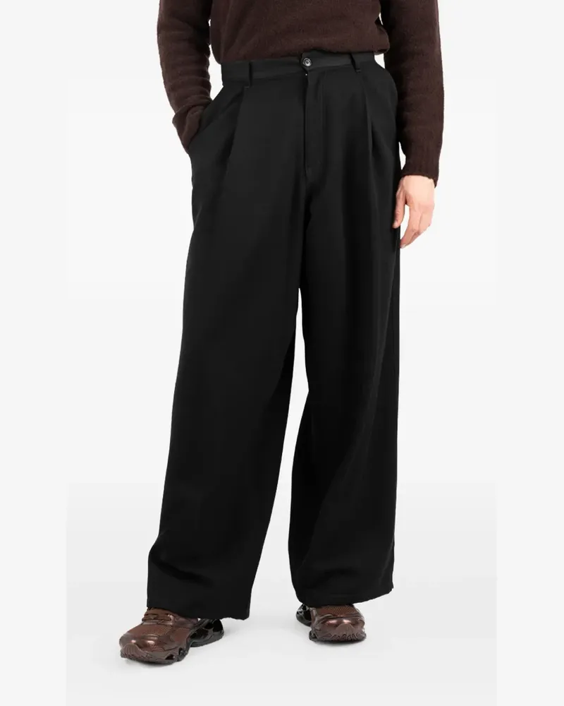 Société Anonyme St Andrew Hose mit Falten - Schwarz Schwarz