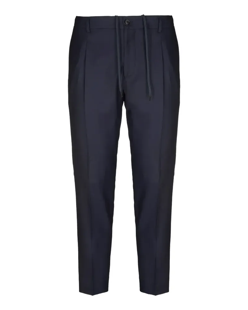 Be Able Klassische Bundfaltenhose - Blau Blau