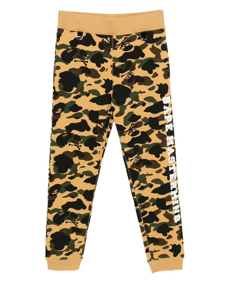 Mastermind Japan Hose mit grafischem Print - Braun Braun