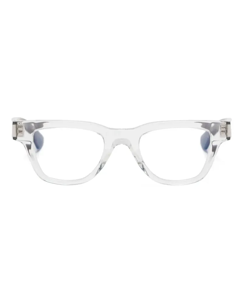 Saint Laurent Brille mit eckigem Gestell - Weiß Weiß