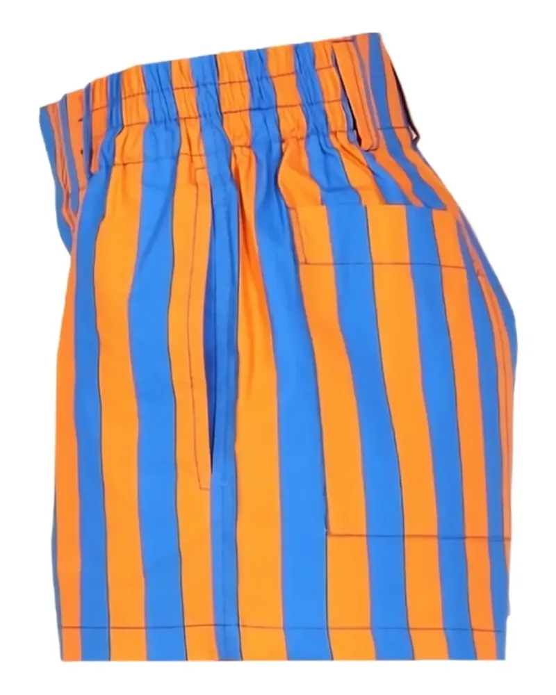 SUNNEI striped shorts - Orange Orange