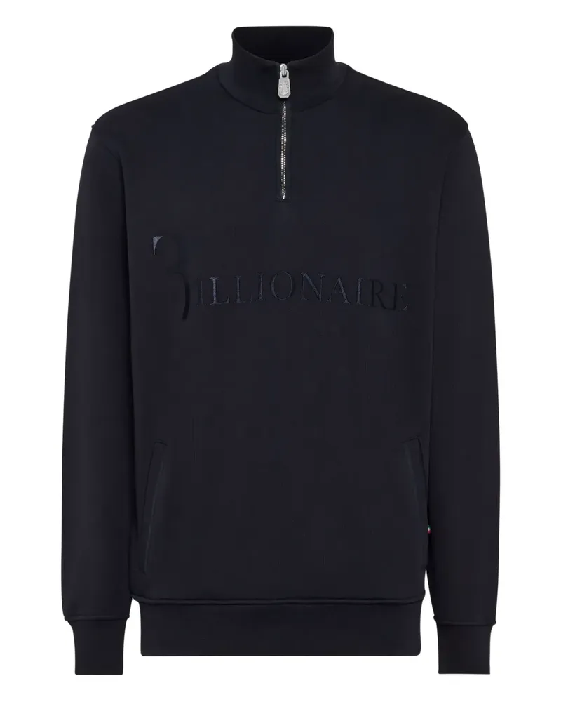 Billionaire Pullover mit Reißverschluss - Blau Blau