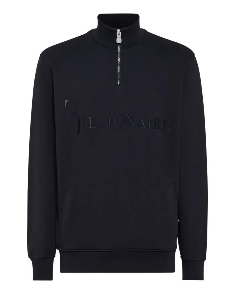Billionaire Pullover mit Reißverschluss - Blau Blau