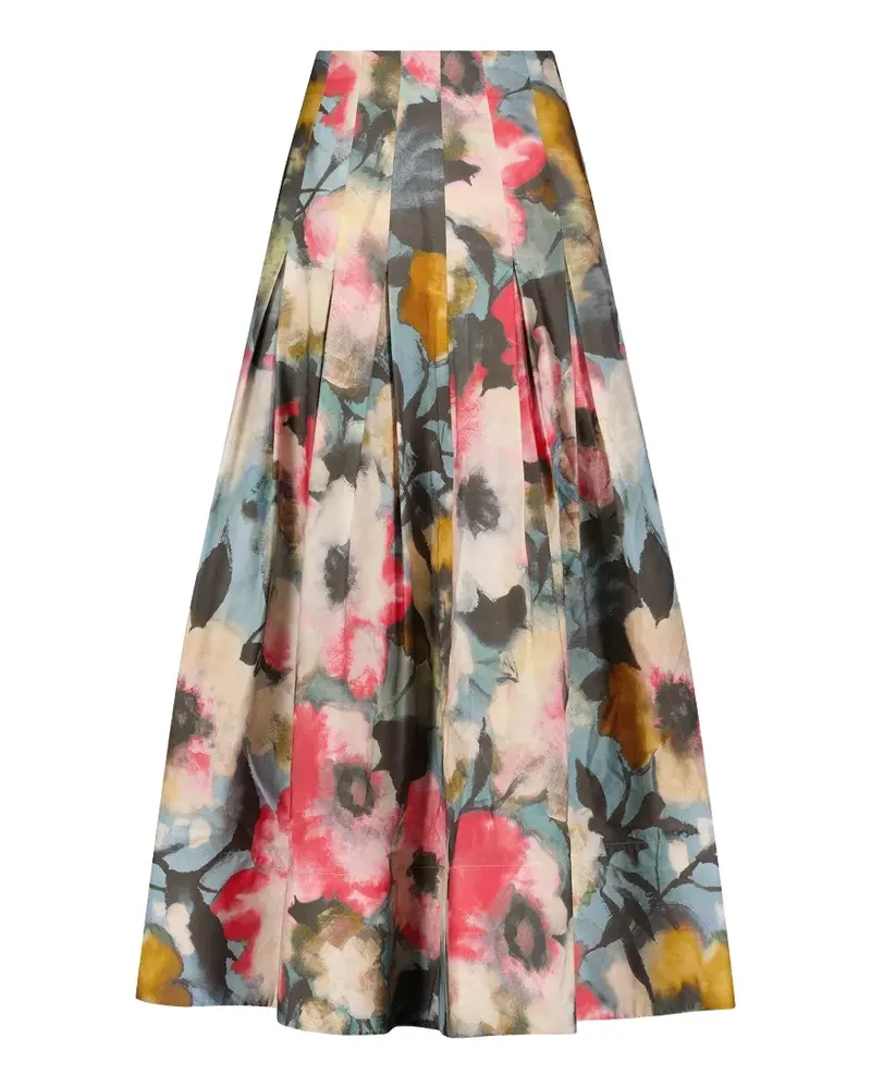 Lela Rose high-waisted maxi skirt - Nude Nude