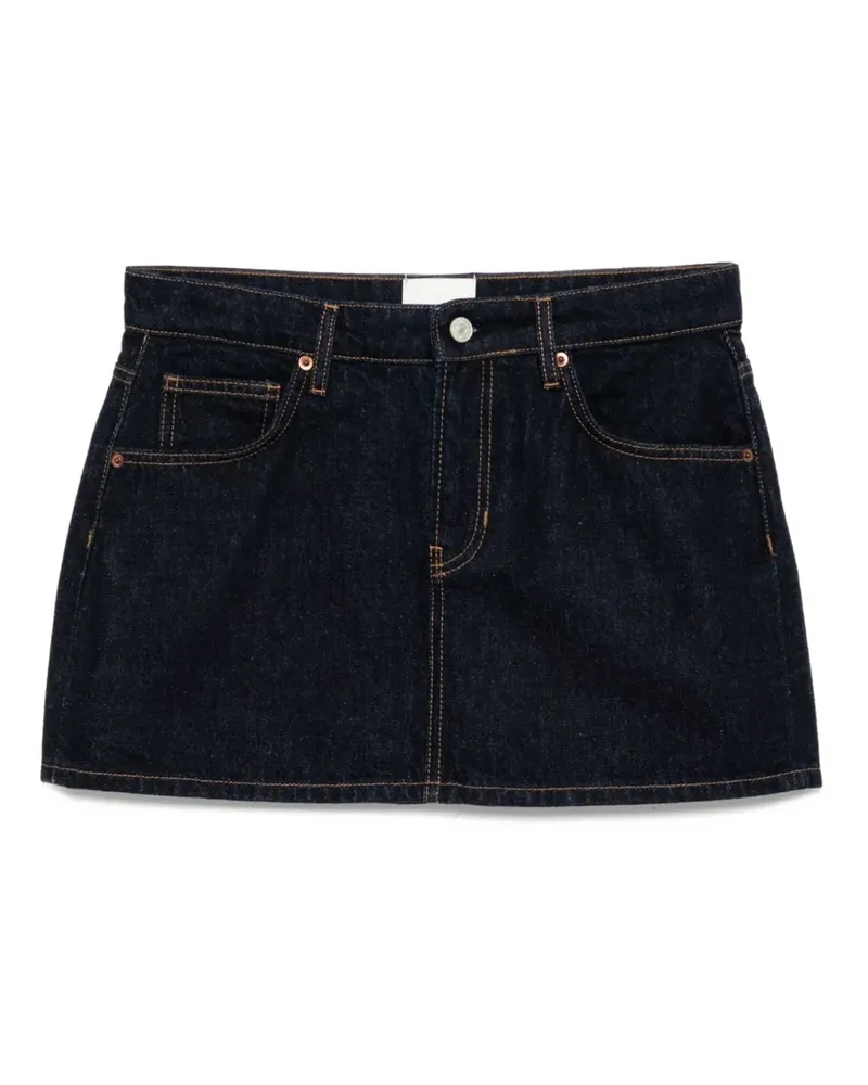 Reformation Hazel Minirock - Blau Blau