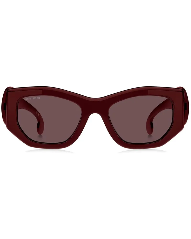 Etro Paisley Sonnenbrille - Rot Rot