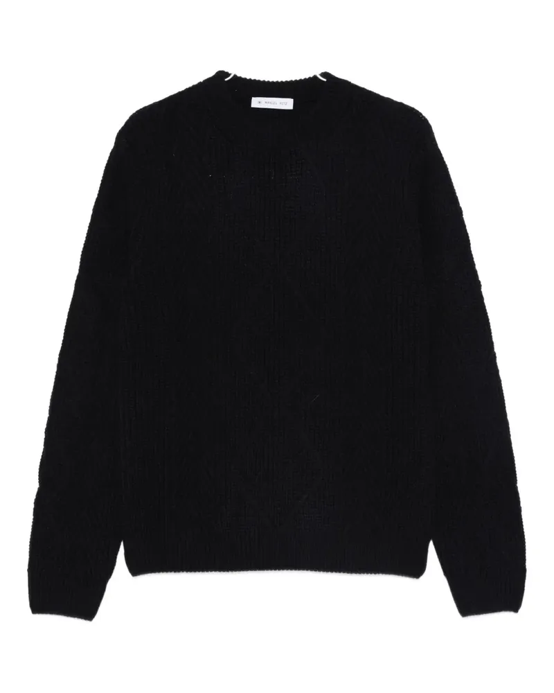Manuel Ritz ribbed sweater - Blau Blau