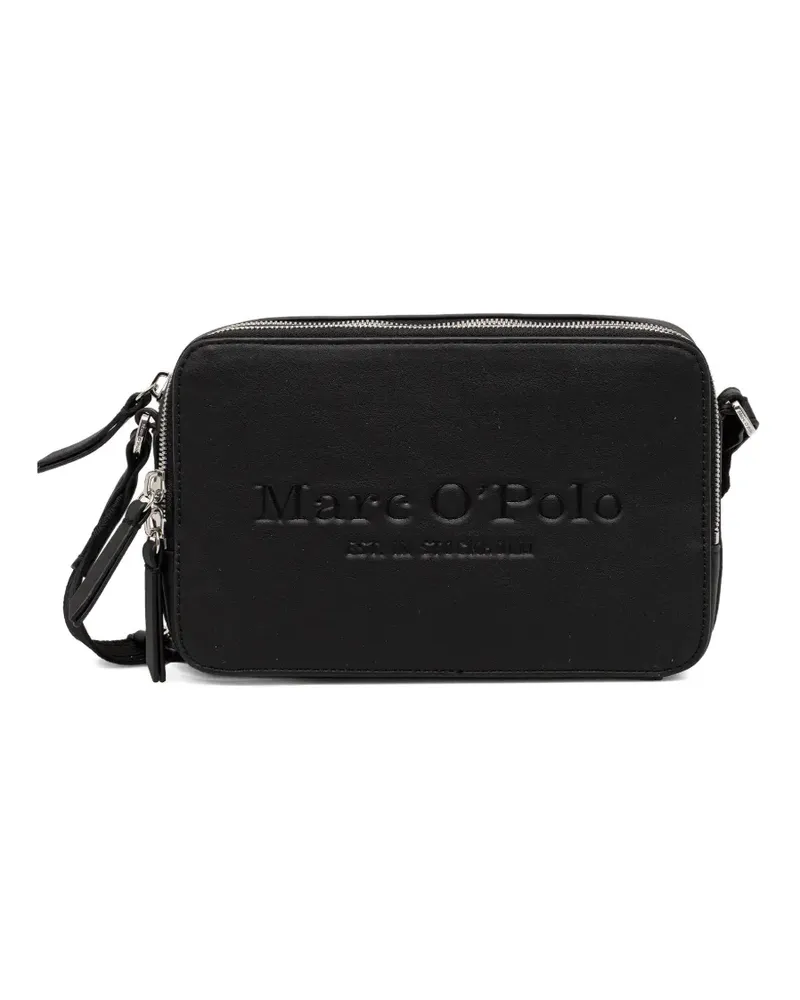 Marc O'Polo small logo embossed-logo bag - Schwarz Schwarz