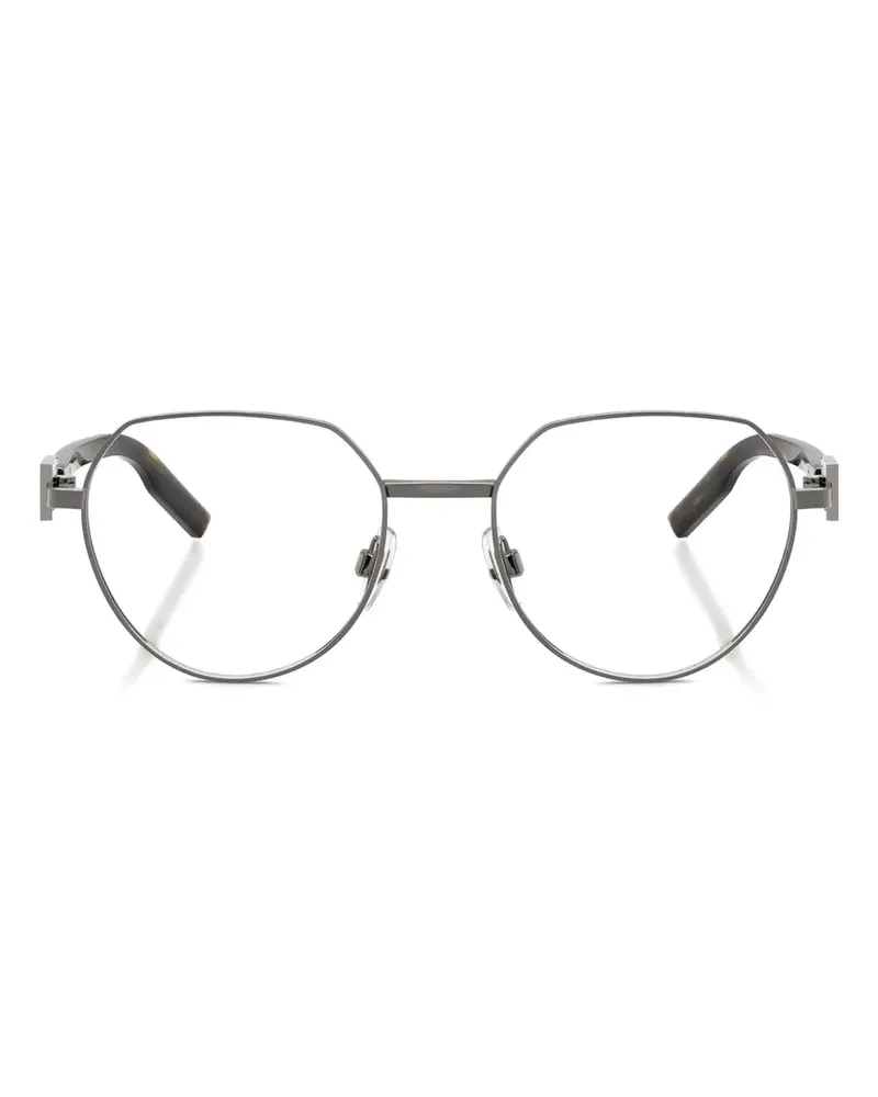 Dolce & Gabbana Brille mit rundem Gestell - Braun Braun