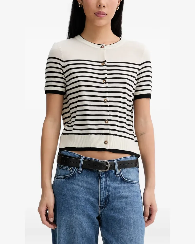 Rag & Bone Anne short-sleeve cardigan - Nude Nude