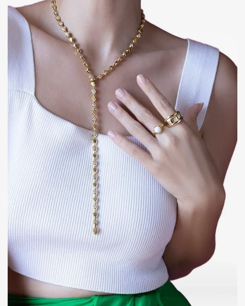 TAMARA COMOLLI 18kt Bouton Gelbgoldring mit Opal Gold