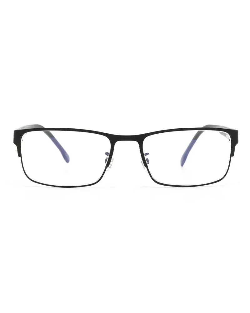 Carrera Brille mit eckigem Gestell - Schwarz Schwarz