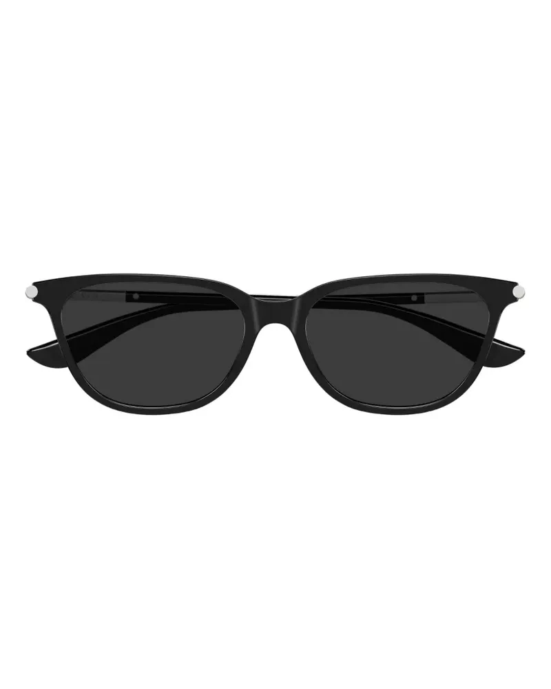 Alexander McQueen cat-eye sunglasses - Schwarz Schwarz