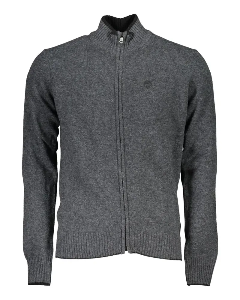 North Sails zip-fastening cardigan - Grau Grau