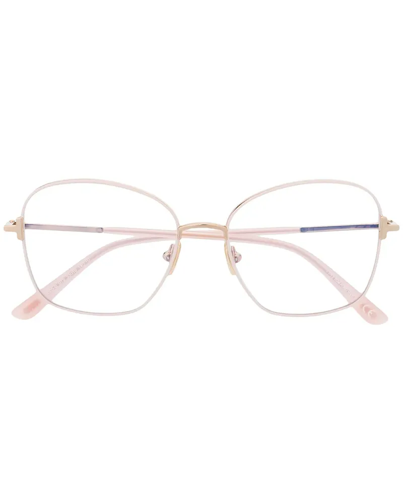 Tom Ford Brille mit rundem Gestell - Gold Gold