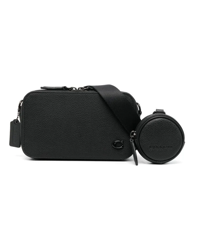 Coach Kuriertasche mit Logo - Schwarz Schwarz