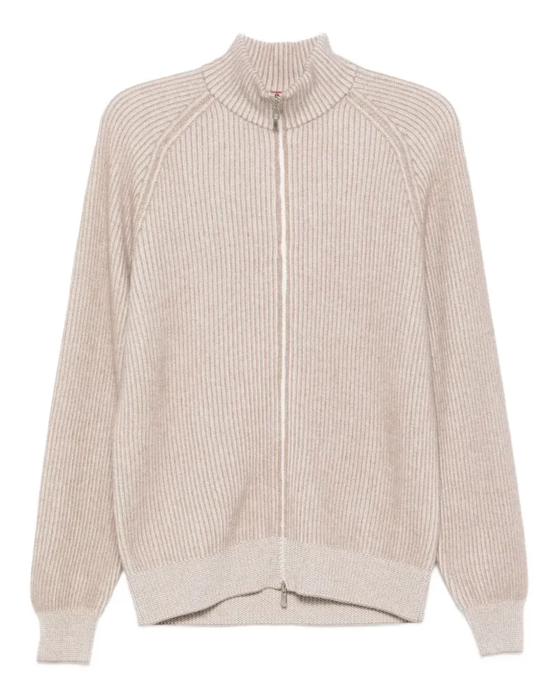 Brunello Cucinelli Cardigan aus Kaschmir - Nude Nude