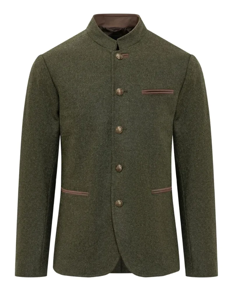 Schneiders Otto high-neck coat - Grün Grün