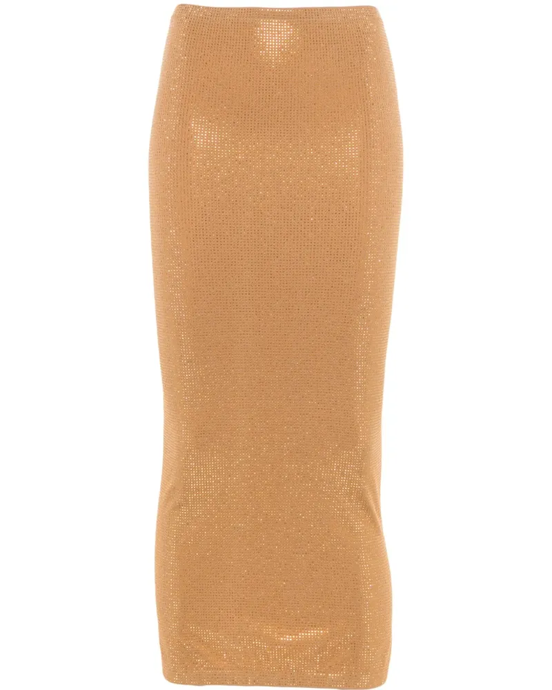 Wolford Fatal Midikleid mit Nieten - Gold Gold