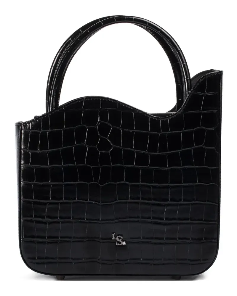 Le Silla Klassische Mini-Tasche - Schwarz Schwarz
