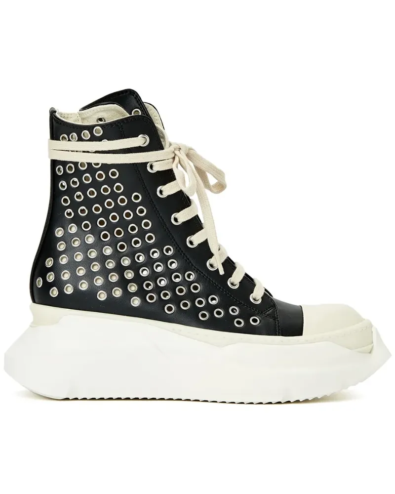 DRKSHDW by Rick Owens High-Top-Sneakers mit Ösen - Schwarz Schwarz