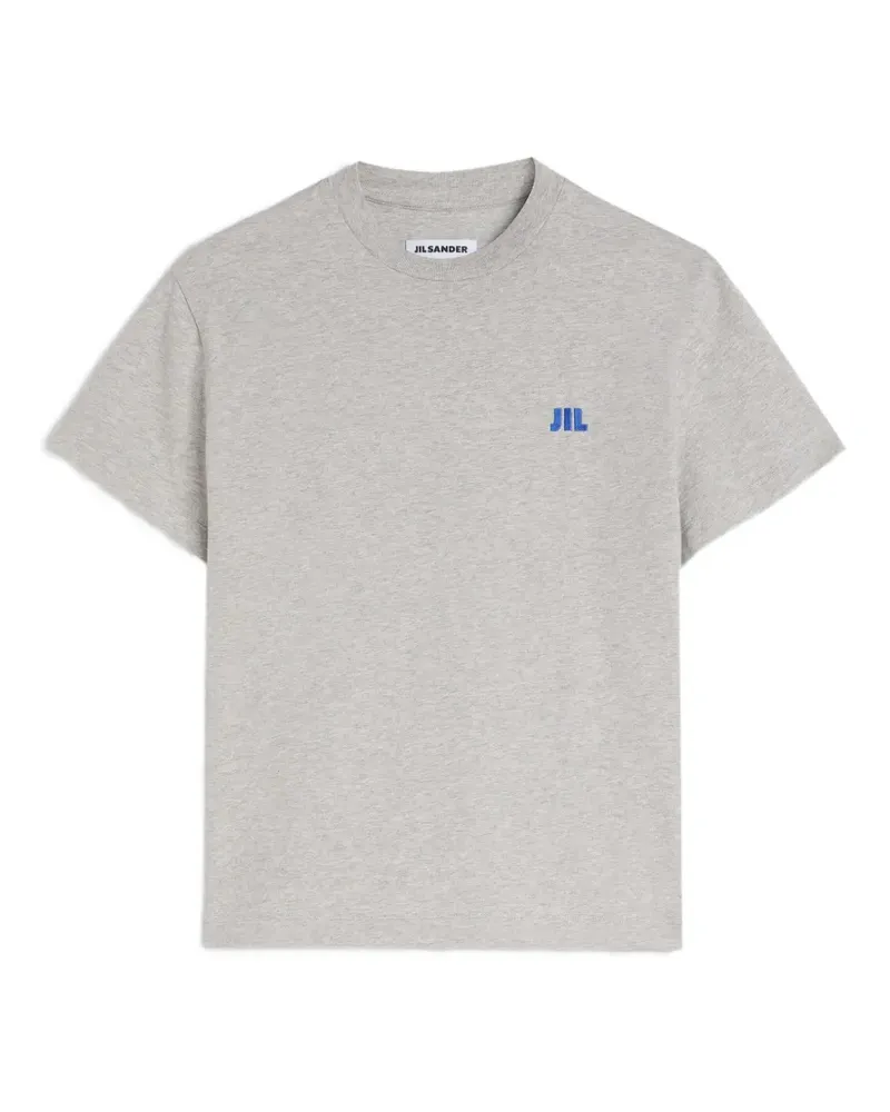 Jil Sander T-Shirt mit Logo-Detail - Grau Grau