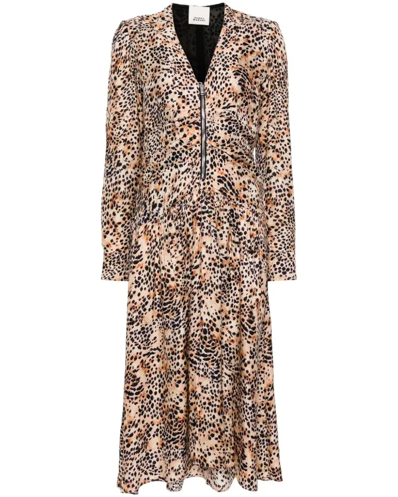 Isabel Marant Magaly Midikleid - Nude Nude