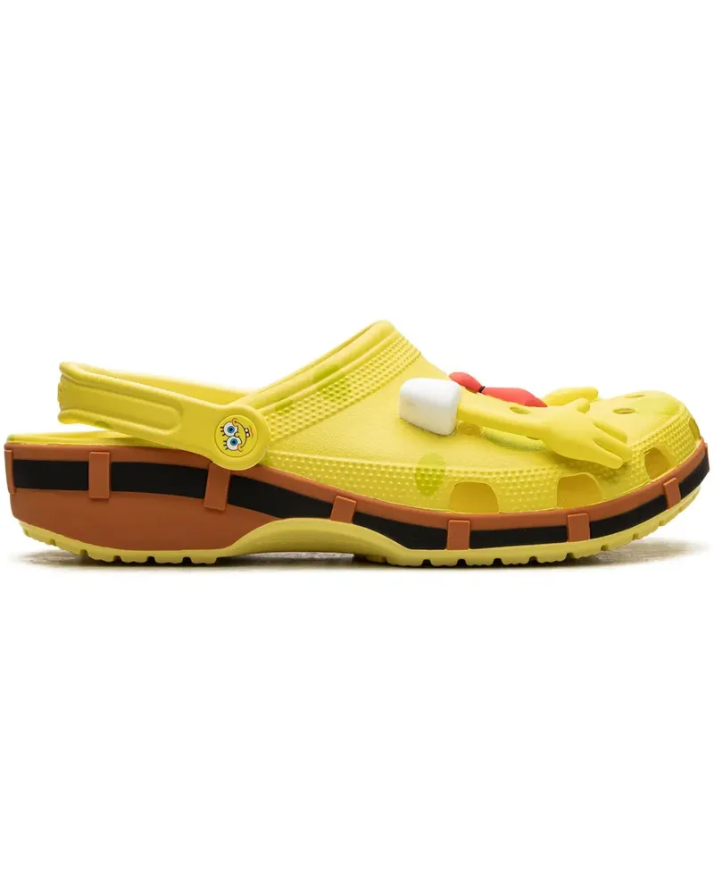 Crocs x SpongeBob SquarePants Classic Clogs Pantoletten - Gelb Gelb