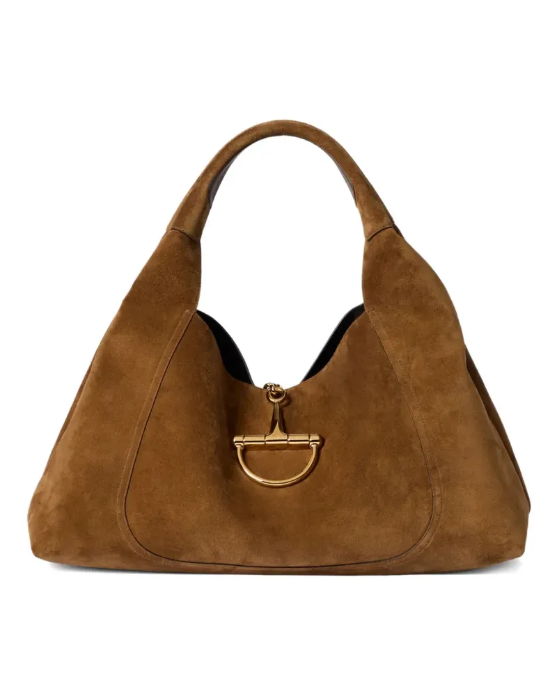 Gucci maxi Softbit shoulder bag - Braun Braun