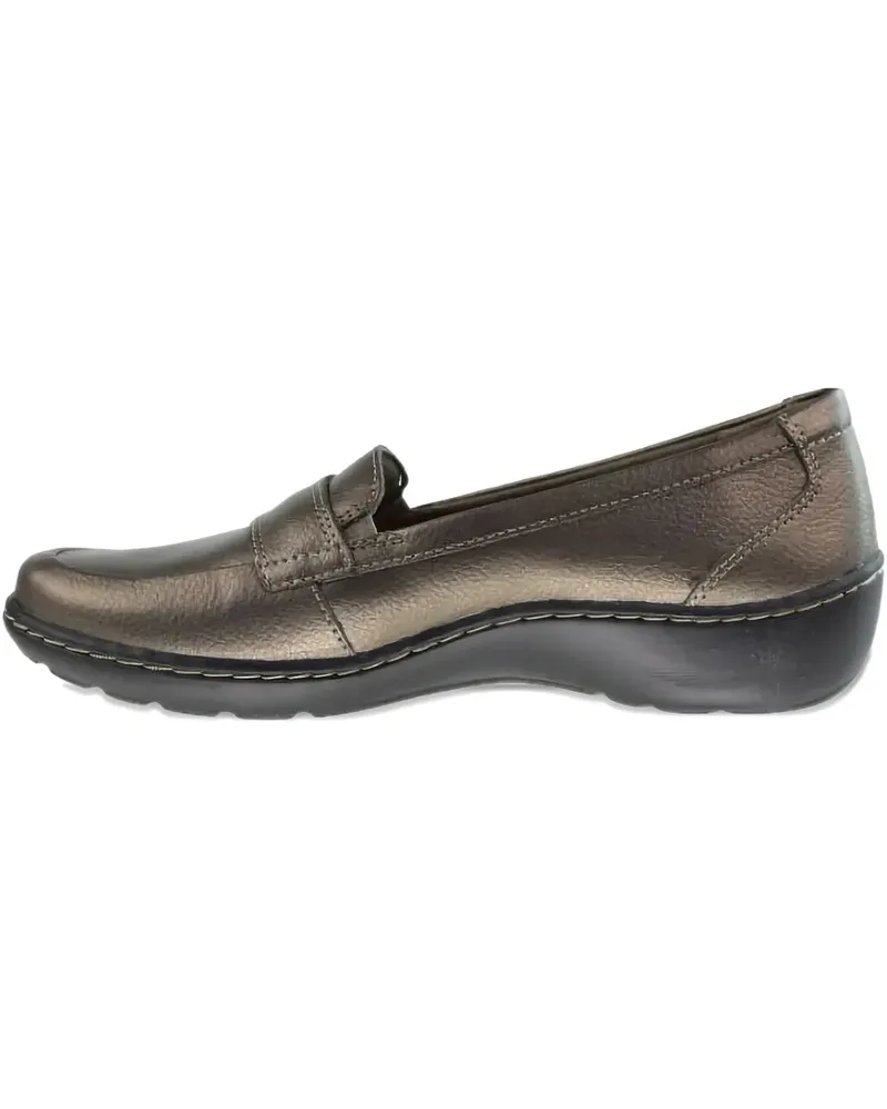 Clarks Cora Loafer mit Margeriten-Riemen - Braun Braun
