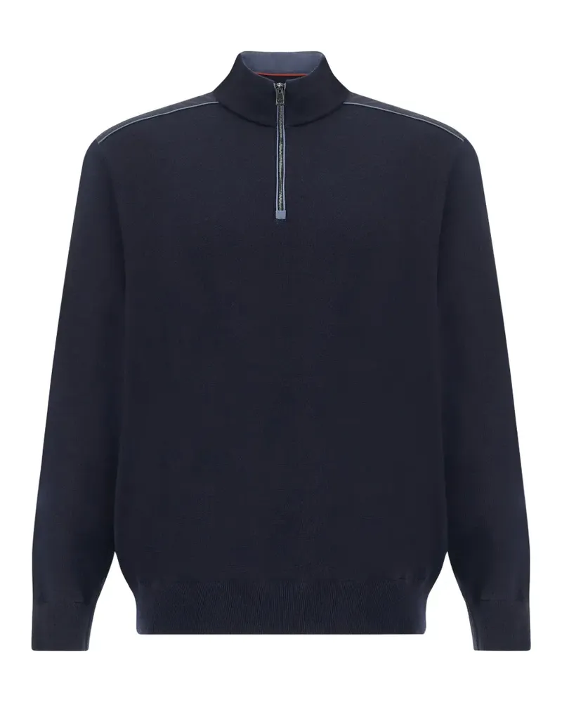 Paul & Shark Typhoon® Platinum half-zip sweater - Blau Blau