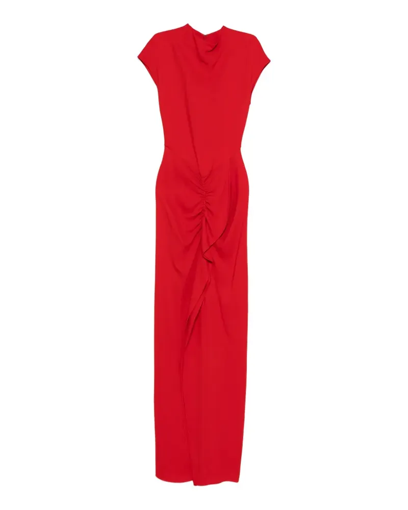 TOVE Beth draped maxi dress - Rot Rot