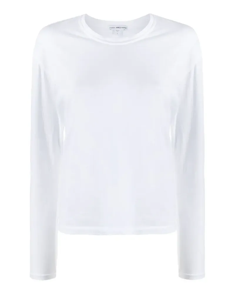 James Perse long-sleeve T-shirt - Weiß Weiß