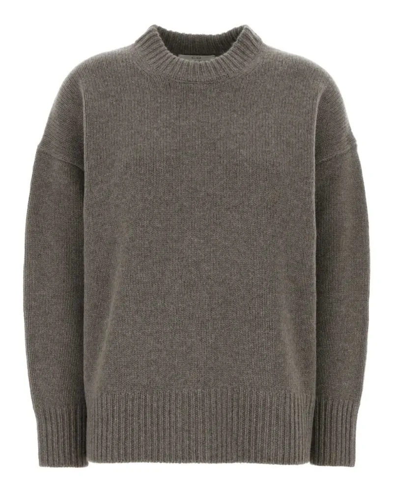 Co oversize crew-neck sweater - Grau Grau