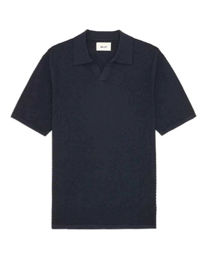 NN 07 Poloshirt mit kurzen Ärmeln - Schwarz Schwarz
