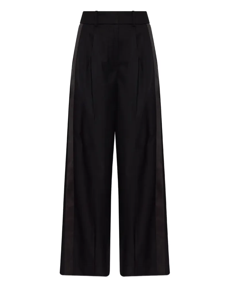 AllSaints Noa Hose mit Falten - Schwarz Schwarz