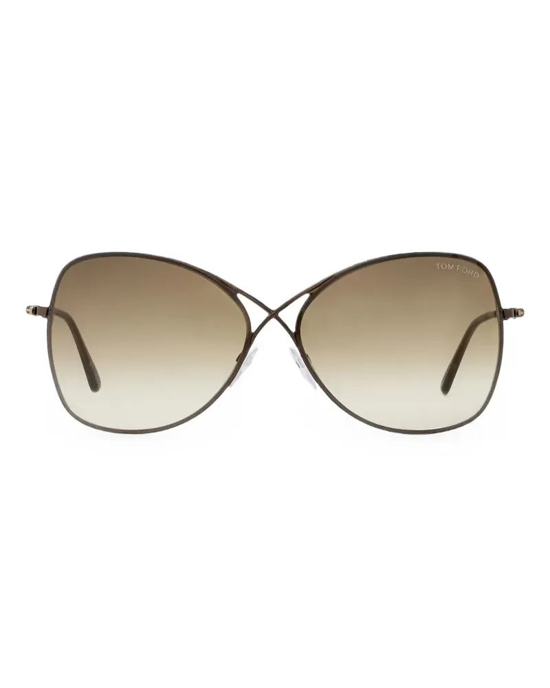 Tom Ford butterfly-frame sunglasses - Braun Braun