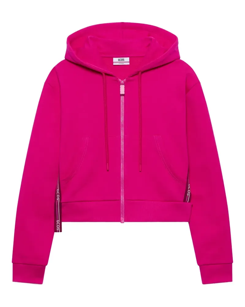 GCDS Kapuzenpullover mit Reißverschluss - Rosa Rosa