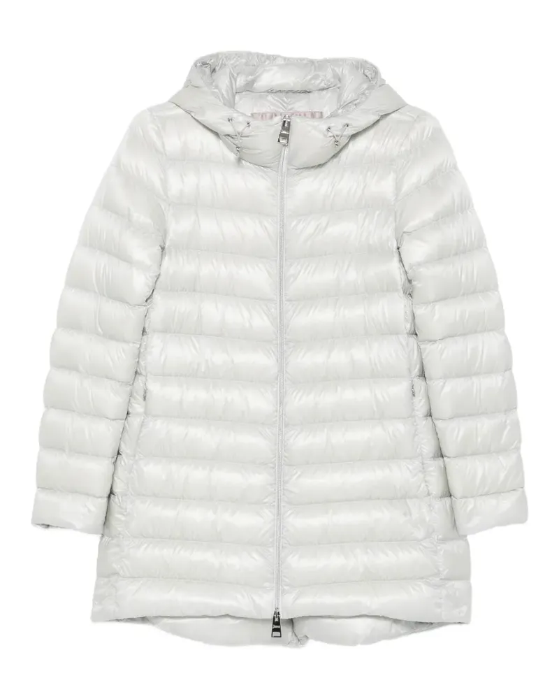 Herno quilted hooded coat - Grau Grau